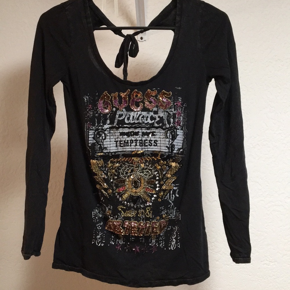 Good condition Guess long sleeve top SMALL
